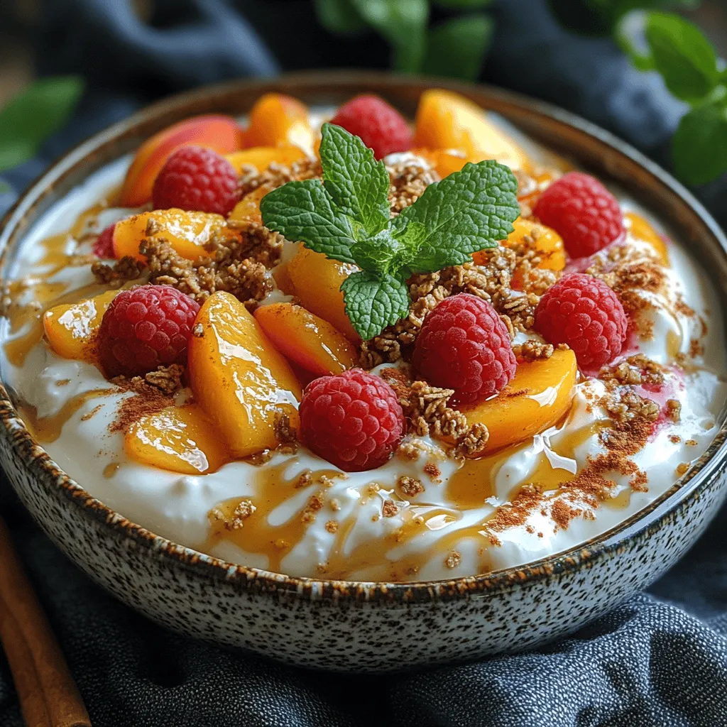 In recent years, yogurt bowls have surged in popularity as a go-to healthy breakfast or snack option. They offer a delightful combination of flavors, textures, and nutrition, making them a favorite among health-conscious eaters and food enthusiasts alike. The Peach Raspberry Greek Yogurt Bowl stands out as an especially refreshing and nutritious choice, perfect for those warm summer mornings or as a delightful afternoon pick-me-up.