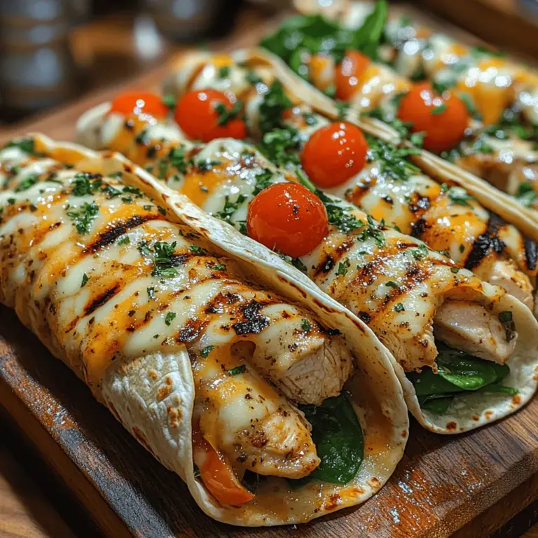 To create the perfect Cheesy Garlic Chicken Wraps, it’s essential to understand the role each ingredient plays in the overall flavor and nutritional profile of the dish. Let’s break down the main components of these wraps.
