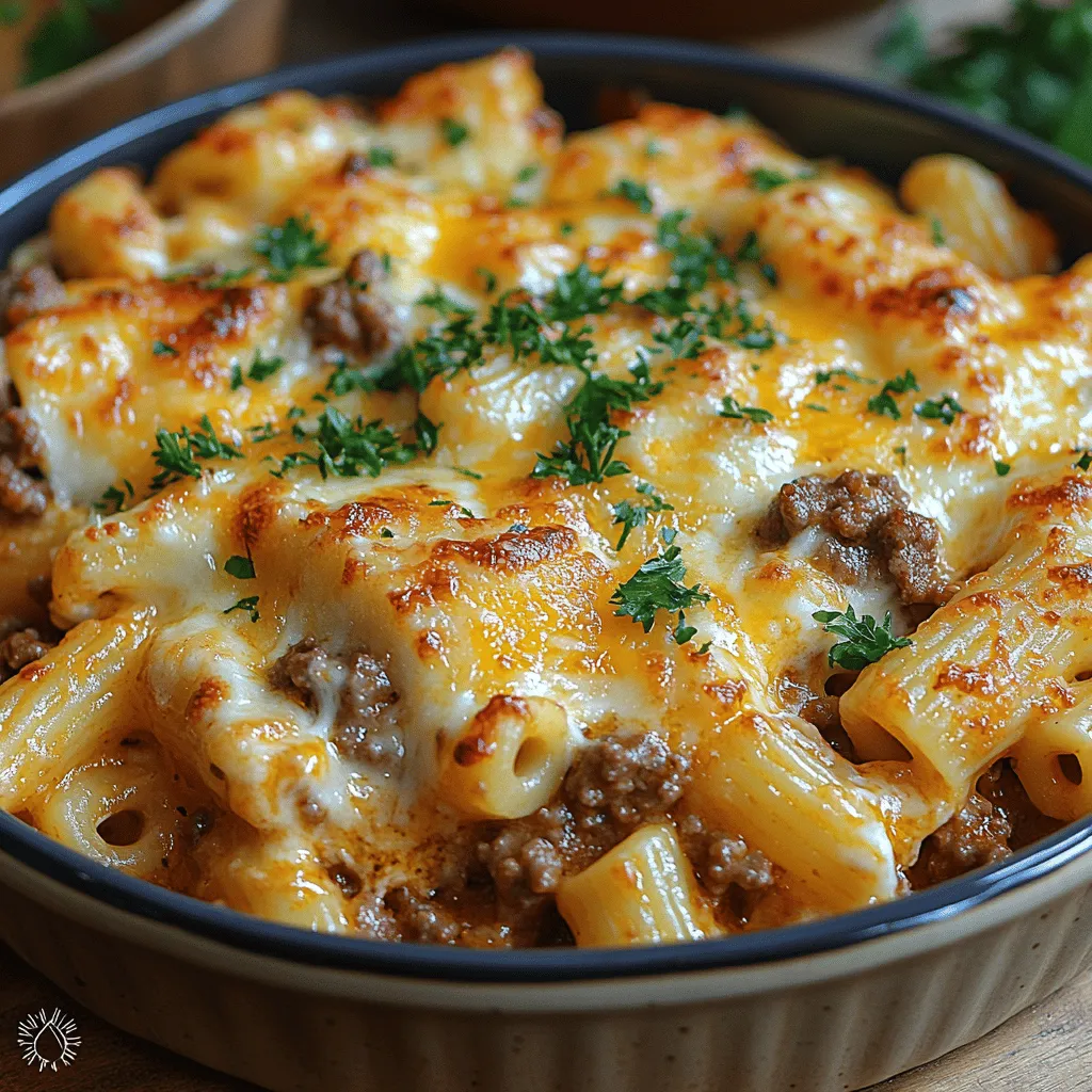 The heart of the Hearty Beef Lombardi Casserole lies in its rich and flavorful meat sauce. To achieve a balanced flavor profile, start by browning 1 pound of ground beef over medium heat in a large skillet. Make sure to break it apart with a spatula to ensure even cooking. Once browned, drain the excess fat to prevent the casserole from becoming greasy.