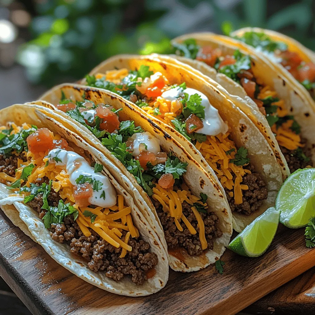 Tacos are much more than just a meal; they are a vibrant symbol of Mexican culture and culinary tradition that has made its way into households around the globe. With their origins deeply rooted in Mexican cuisine, tacos come in countless varieties, each offering a unique blend of flavors and textures. Among these, Classic Beef Tacos stand out as a beloved dish, encapsulating the essence of a hearty, satisfying meal that can be enjoyed any day of the week.