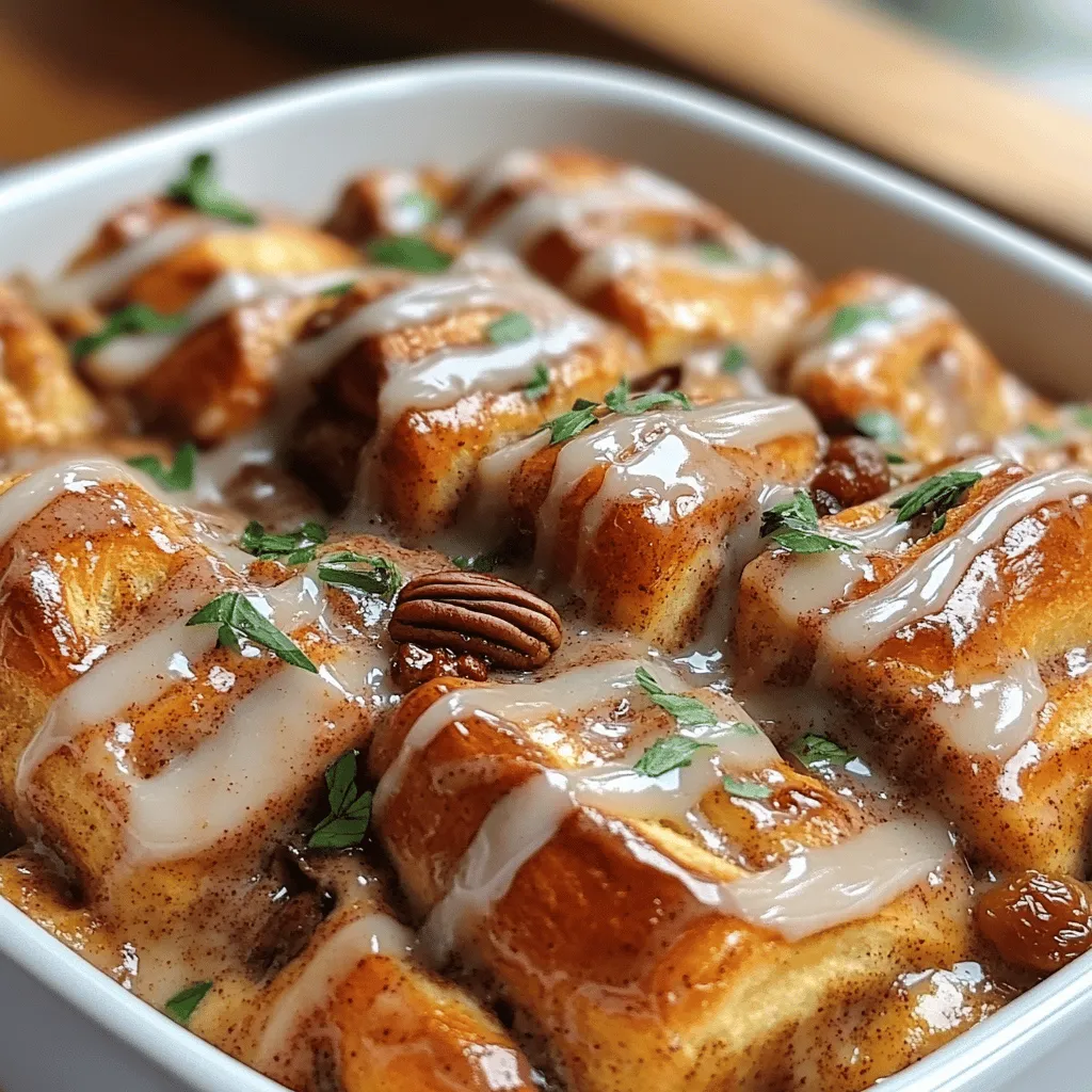 The allure of freshly baked cinnamon rolls is hard to resist. Their warm, sweet aroma wafting through the kitchen evokes memories of cozy mornings and shared moments with loved ones. But what if you could take that beloved breakfast treat and transform it into an even more indulgent dessert? Enter Cinnamon Roll Bread Pudding Delight—a sumptuous dessert that marries the comforting flavors of cinnamon rolls with a rich, creamy custard base. This recipe is not just a treat for the taste buds; it’s an experience that brings people together, making it perfect for brunch gatherings, holiday celebrations, or simply as a cozy dessert to enjoy at home after a long day.