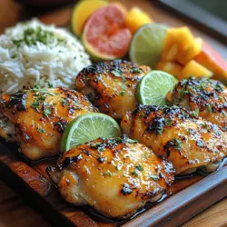 Tropical Paradise Caribbean Chicken: A Culinary Escape
