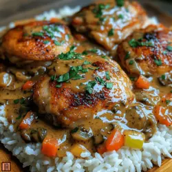 Heavenly Smothered Chicken and Rice: Discover the Comfort of a Classic Dish