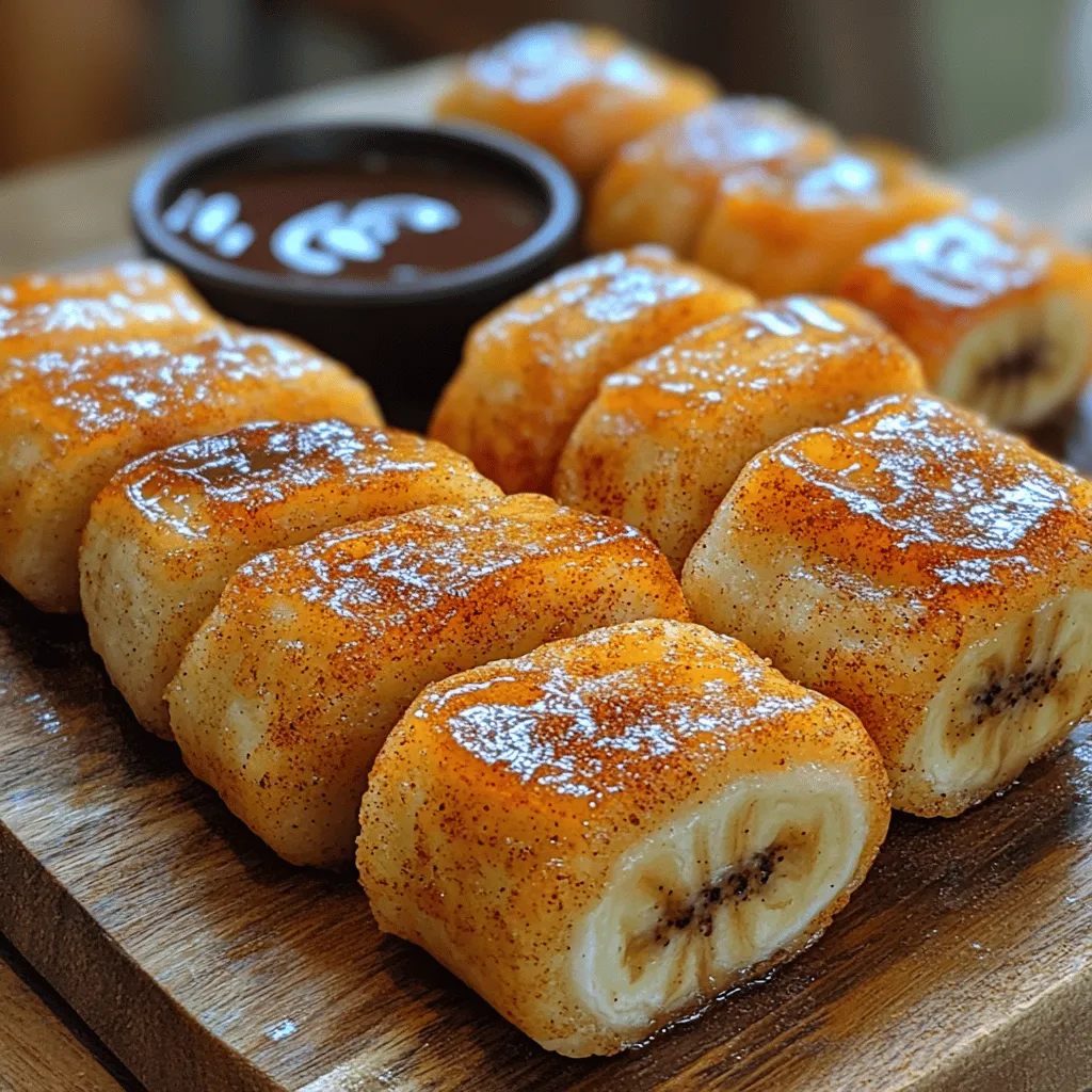 Are you in the mood for a delightful dessert that combines the classic flavors of churros with the natural sweetness of bananas? Look no further than churro-inspired banana bites! This innovative recipe takes the beloved elements of traditional churros—crispy exteriors dusted with cinnamon sugar—and infuses them with the creamy goodness of ripe bananas. The result is a tempting treat perfect for satisfying your sweet tooth, whether as an after-dinner dessert or a mid-afternoon snack.