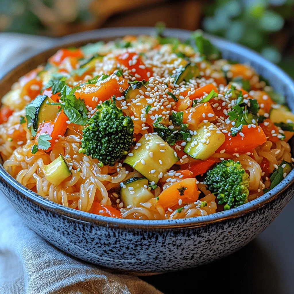 In the world of culinary delights, the Vibrant Veggie Noodle Paradise stands out as a beacon of color and nutrition. This dish is not merely a meal; it's an experience that tantalizes the taste buds while promoting a healthy lifestyle. With its striking hues and fresh ingredients, this recipe encapsulates the joy of cooking with vegetables, making it an ideal choice for anyone looking to elevate their dining experience.