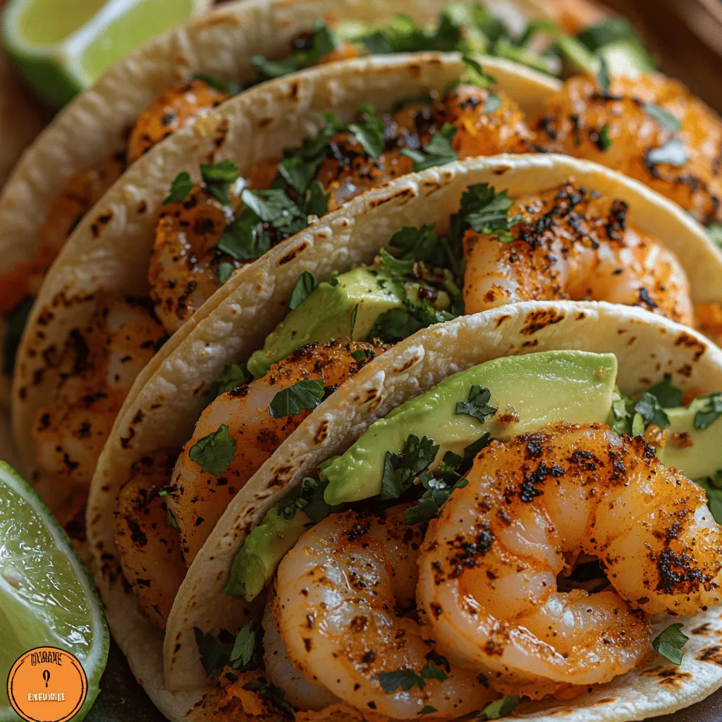 To begin crafting your garlic butter shrimp tacos, start by preparing the shrimp. Rinse the shrimp under cold water to remove any residual sand or impurities. This step is crucial for ensuring your dish is clean and fresh. After rinsing, pat the shrimp dry with paper towels. The moisture left on the shrimp can hinder proper seasoning and cooking, leading to a less-than-ideal texture.