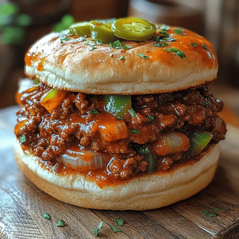 Sloppy Joes are more than just a meal; they are a nostalgic culinary icon that evokes memories of family dinners and carefree childhood days. This beloved American sandwich, characterized by its messy, savory filling served on a soft bun, has earned its place in the hearts and stomachs of many. The rich blend of flavors and comforting textures makes Sloppy Joes a timeless choice for any occasion, whether it’s a casual weeknight dinner, a backyard barbecue, or a cozy gathering with friends.