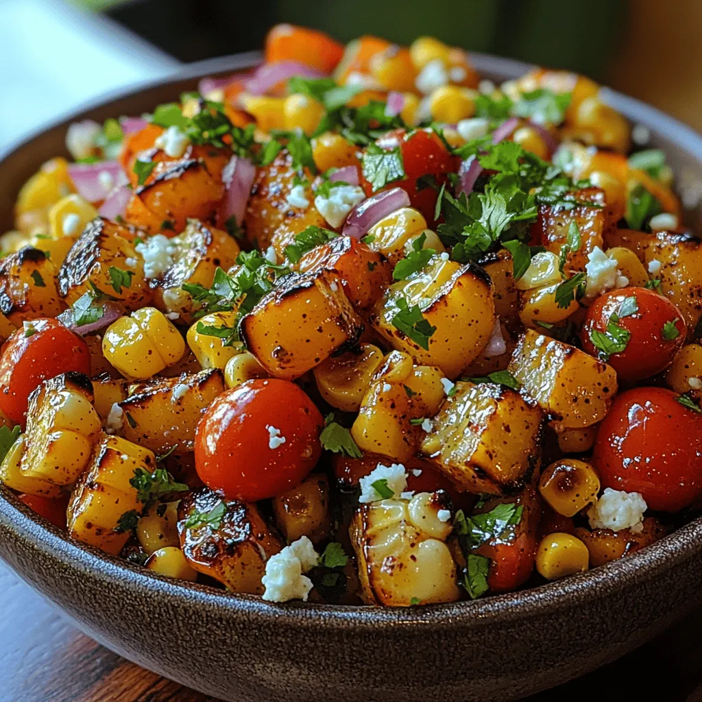 Salads have long been celebrated for their fresh, vibrant flavors and healthful ingredients. They are the ultimate go-to for anyone looking to enjoy a light yet satisfying meal. Among the myriad of salad options available, the Roasted Red Pepper and Corn Salad stands out as a particularly delightful choice. This salad is not only colorful and enticing but also packed with flavor and nutrition, making it an ideal dish for any occasion, from picnics to dinner parties.