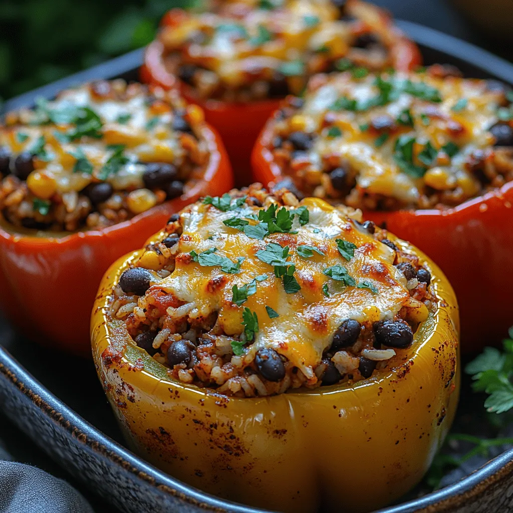 In the realm of comfort food, few dishes can match the vibrant appeal of stuffed bell peppers. This easy stuffed bell pepper recipe is not only visually striking but also a nutrition-packed option that combines a variety of flavors and textures. At its core, this dish features colorful bell peppers cradling a hearty filling of ground meat, rice, beans, and an array of spices, making it a delightful choice for busy weeknights or cozy family gatherings. With the right balance of ingredients and a straightforward preparation process, you can create a meal that is as satisfying to prepare as it is to eat.