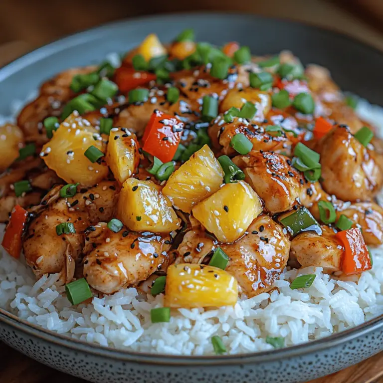 In the realm of home cooking, few dishes evoke the allure of tropical flavors quite like Sweet Hawaiian Crockpot Chicken. This delightful recipe combines the sweetness of ripe pineapples with the savory goodness of chicken, creating a symphony of flavors that transports you to sun-kissed shores with every bite. Ideal for busy weeknights or casual gatherings, this dish is not only delicious but also incredibly convenient, thanks to the magic of the slow cooker. In this article, we will delve into the rich history of Hawaiian cuisine, explore the health benefits of the key ingredients, and provide you with detailed, step-by-step instructions to create this mouthwatering dish.