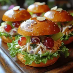 Sliders have surged in popularity in recent years, becoming a staple on menus across the country. Their bite-sized nature makes them perfect for social dining, allowing guests to sample multiple flavors without feeling overly full. Mini chicken salad sliders, in particular, blend an array of textures and flavors that appeal to both adults and children alike. The creaminess of the chicken salad combined with the crunch of fresh vegetables creates a satisfying bite that’s hard to resist.