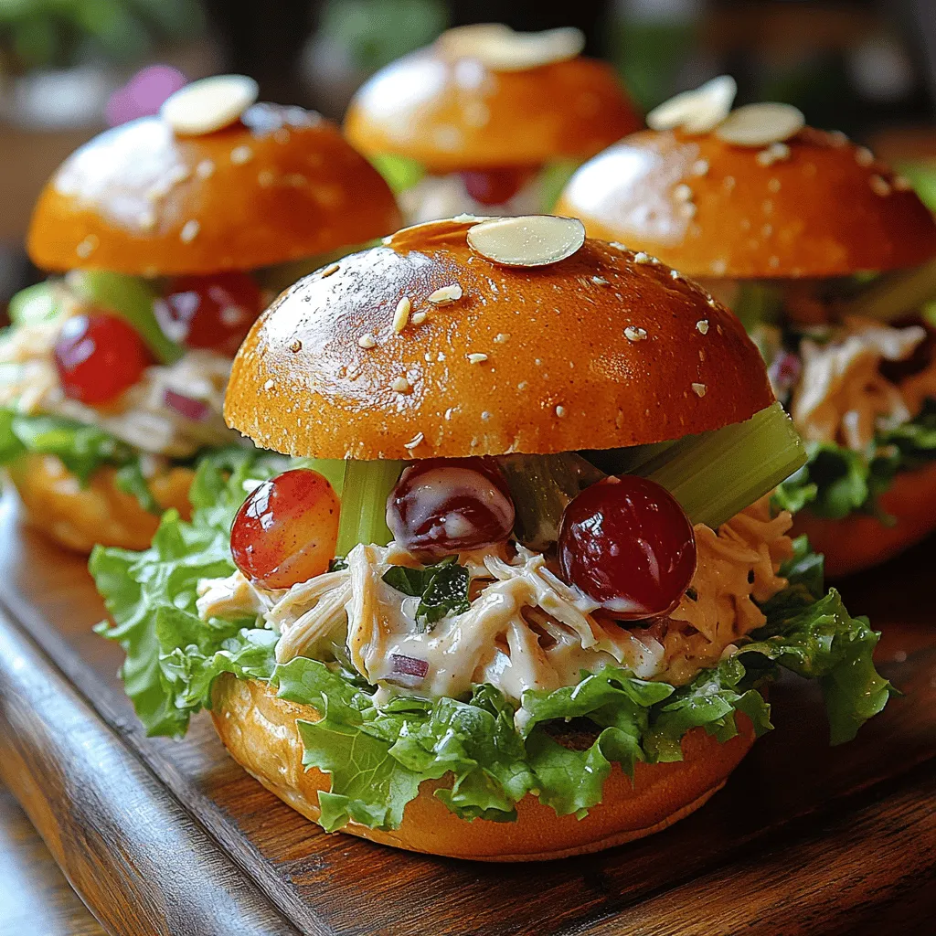 Sliders have surged in popularity in recent years, becoming a staple on menus across the country. Their bite-sized nature makes them perfect for social dining, allowing guests to sample multiple flavors without feeling overly full. Mini chicken salad sliders, in particular, blend an array of textures and flavors that appeal to both adults and children alike. The creaminess of the chicken salad combined with the crunch of fresh vegetables creates a satisfying bite that’s hard to resist.