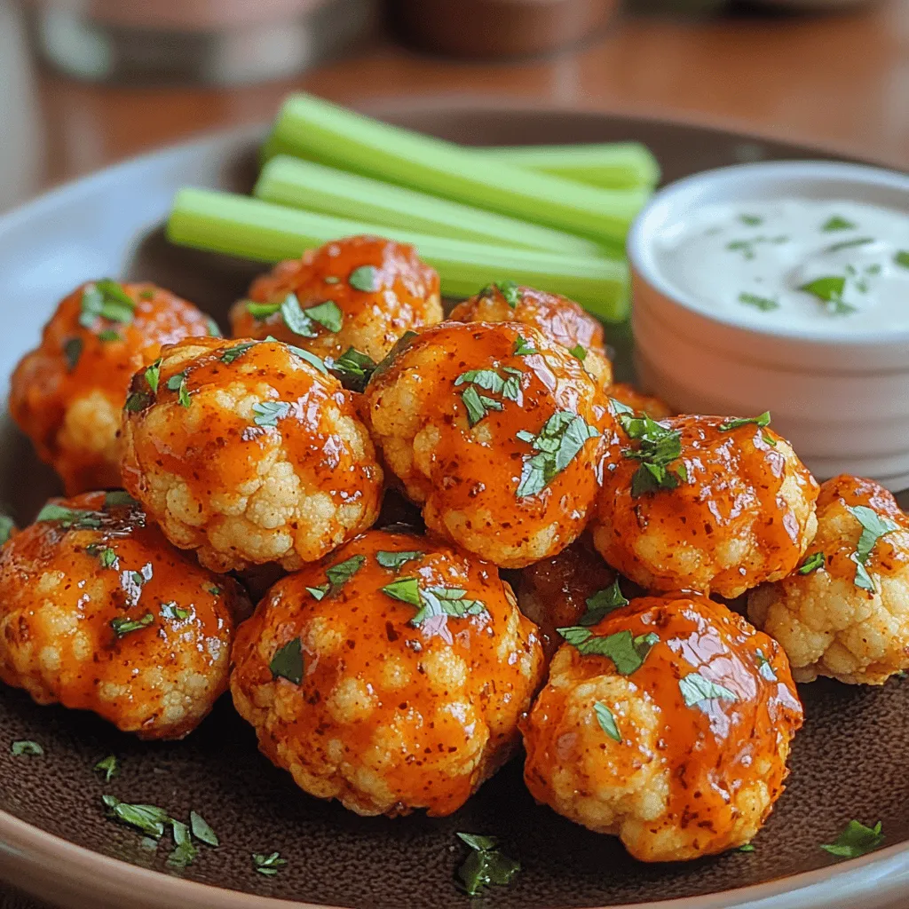 Exploring the core components of Spicy Buffalo Cauliflower Bites can help you appreciate their nutritional and flavor profiles. Each ingredient plays a crucial role in creating the perfect balance of taste and texture, resulting in an irresistible snack that can be enjoyed at any gathering.
