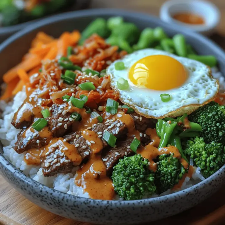 Korean cuisine has gained immense popularity worldwide, admired not only for its rich flavors and vibrant colors but also for its emphasis on balance and health. Characterized by a blend of spicy, savory, and sweet notes, Korean dishes often feature a variety of ingredients that contribute to a well-rounded dining experience. Among the many delectable offerings of this culinary tradition, Korean Beef Bowls stand out as a delightful meal option that brings together a medley of tastes and textures, making it a favorite for both seasoned cooks and beginners alike.