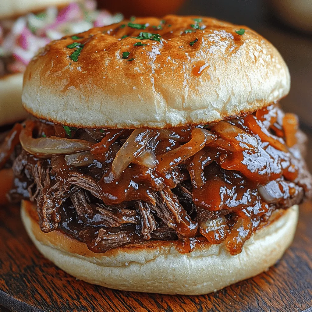 When it comes to comfort food, few dishes can rival the satisfaction of a slow-cooked BBQ beef sandwich. This mouthwatering creation offers a perfect blend of tender beef, aromatic spices, and a smoky barbecue flavor that warms the heart and soul. Whether you're hosting a backyard barbecue, planning a family gathering, or simply craving a delicious meal, these slow-cooked BBQ bliss beef sandwiches are the ultimate choice.