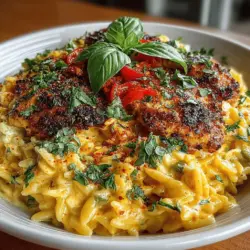 Creamy Roasted Red Pepper Orzo: A Culinary Delight
