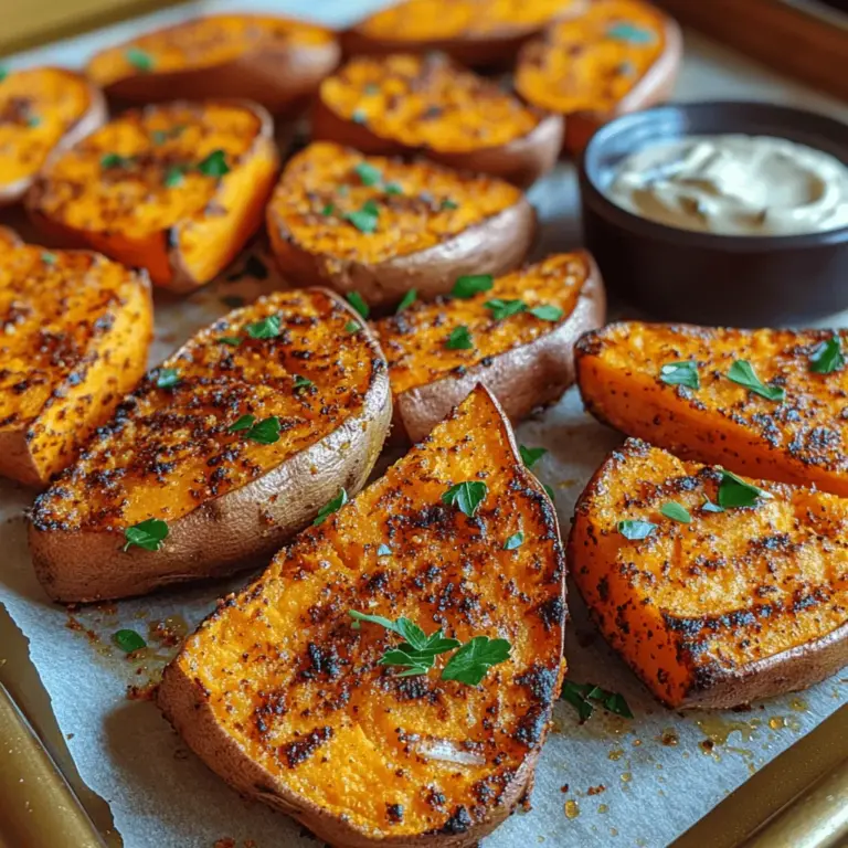 Crispy Cajun Sweet Potato Wedges are not just a delicious side dish; they embody a delightful blend of flavors, textures, and cultural significance. Sweet potatoes, known for their natural sweetness and nutritional benefits, shine when paired with a robust Cajun spice mix, creating a unique culinary experience. This recipe is a perfect example of how traditional flavors can be combined with modern cooking techniques to create something truly special. Whether served alongside your favorite protein or enjoyed as a standalone snack, these wedges are sure to impress.
