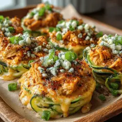 Buffalo Chicken Alfredo Zoodle Nests: The Perfect Comfort Dish