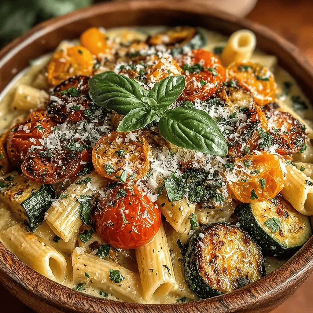 Creamy Zucchini & Tomato Pasta is not just a meal; it's an experience that encapsulates the beauty of fresh, seasonal ingredients. This delectable dish marries the vibrant flavors of garden-fresh zucchini and juicy tomatoes with a luxuriously creamy sauce, resulting in a satisfying and wholesome pasta dish that can easily become a staple in your culinary repertoire. Whether you're looking to whip up a quick dinner on a busy weekday or impress guests at a dinner party, this recipe promises to deliver both flavor and comfort.