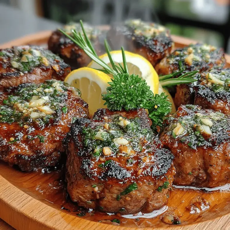 If you're searching for a dish that marries mouthwatering flavors with simplicity, look no further than Sizzling Garlic Butter Steak Bites. This recipe embodies the essence of indulgence while being incredibly easy to prepare, making it a perfect choice for both casual dinners and festive gatherings. The combination of tender steak, aromatic garlic, and rich butter creates a symphony of taste that is sure to impress your family and friends.