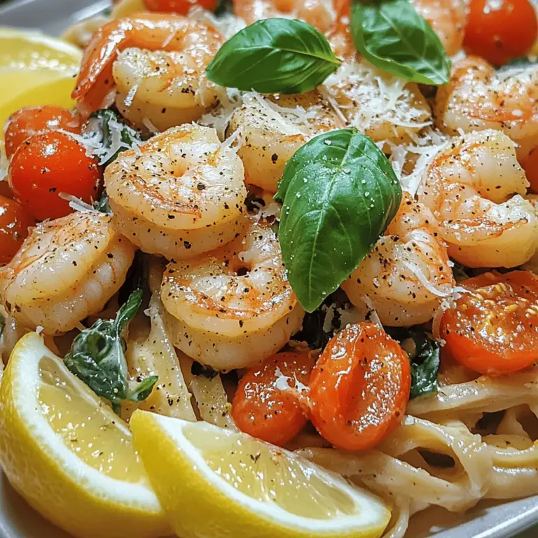 Creamy Tuscan shrimp linguine is more than just a meal; it’s a sumptuous experience that transports your taste buds straight to the Mediterranean. This exquisite pasta dish offers a harmonious blend of flavors, featuring succulent shrimp, vibrant vegetables, and a luscious creamy sauce that envelops each strand of linguine. Ideal for seafood enthusiasts and those who crave a quick yet sophisticated dining option, this recipe is perfect for both weeknight dinners and special occasions. Whether you’re hosting a dinner party or simply indulging in a cozy night at home, creamy Tuscan shrimp linguine is a versatile addition to any culinary repertoire.
