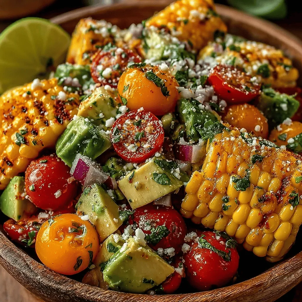 As the weather warms up and outdoor gatherings become more frequent, nothing beats the appeal of a vibrant and refreshing salad that can serve as a perfect side or main dish. The Sweet Corn & Avocado Fiesta Salad is not just a feast for the eyes but also a celebration of flavors and textures that encapsulate the essence of summertime. This salad brings together the sweetness of fresh corn, the creaminess of ripe avocados, and the crunch of fresh vegetables, making it an ideal choice for picnics, barbecues, and family gatherings.