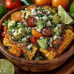 As the weather warms up and outdoor gatherings become more frequent, nothing beats the appeal of a vibrant and refreshing salad that can serve as a perfect side or main dish. The Sweet Corn & Avocado Fiesta Salad is not just a feast for the eyes but also a celebration of flavors and textures that encapsulate the essence of summertime. This salad brings together the sweetness of fresh corn, the creaminess of ripe avocados, and the crunch of fresh vegetables, making it an ideal choice for picnics, barbecues, and family gatherings.