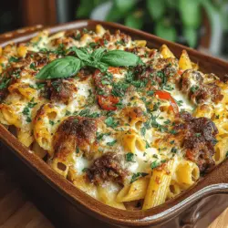 Baked pasta dishes hold a special place in the hearts of many, and for good reason. Among the myriad of recipes that grace our tables, Creamy Baked Penne with Italian Sausage stands out as a true comfort food classic. This dish combines the rich, satisfying textures of creamy pasta with the robust flavors of Italian sausage, creating a meal that promises warmth and satisfaction in every bite. Whether you're seeking a hearty family dinner or a dish to impress guests, this creamy baked penne recipe is sure to deliver.