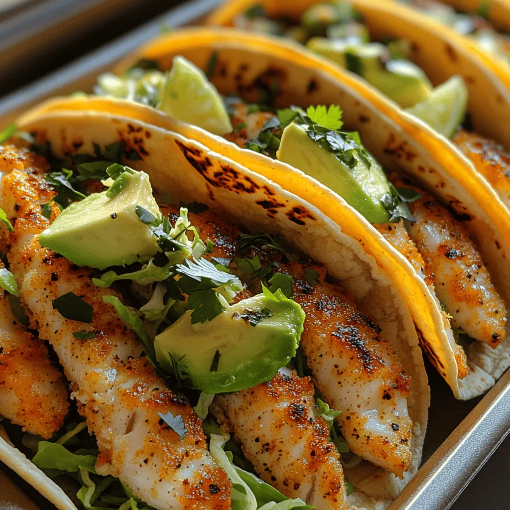 Fish tacos are a beloved dish, celebrated for their fresh flavors and satisfying crunch. Originating from the coastal regions of Mexico, these delightful tacos have gained popularity worldwide, becoming a staple in many households and restaurants. The combination of tender fish, warm tortillas, and a variety of vibrant toppings creates a dish that is not only delicious but also versatile. This recipe for Crispy Baked Fish Tacos offers a healthy twist on a classic favorite, using simple ingredients that pack a punch. The baking method allows for a lightened version without sacrificing the satisfying crunch that everyone loves.