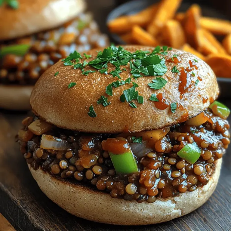 In the realm of comfort food, few dishes evoke nostalgia quite like the classic sloppy joe. Traditionally a meaty delight, this iconic sandwich has found a new, wholesome identity with the Hearty BBQ Lentil Sloppy Joes. This plant-based twist not only caters to vegetarians and vegans but also appeals to meat lovers seeking a nutritious and satisfying alternative. With protein-packed lentils, colorful vegetables, and a smoky barbecue sauce, these lentil sloppy joes promise to deliver on flavor, texture, and health benefits.