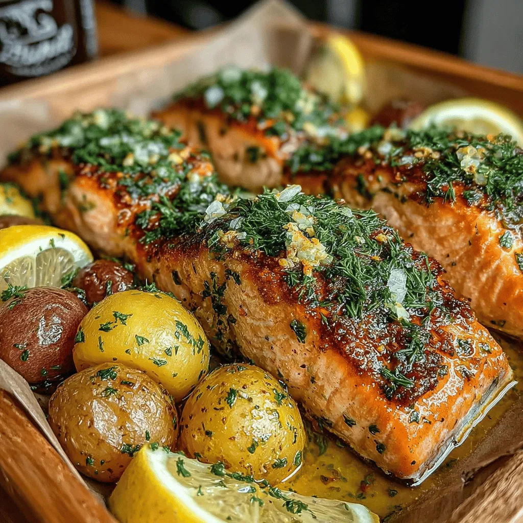 When it comes to quick, delicious, and nutritious meals, few dishes rival the bright flavors of Zesty Lemon Dill Roasted Salmon and Baby Potatoes. This dish combines the rich, buttery taste of salmon with the earthy sweetness of baby potatoes, all enhanced by a zesty lemon-dill marinade that elevates the entire experience. Not only is this recipe a feast for the senses, but it also offers numerous health benefits, making it an ideal choice for both weeknight dinners and special occasions.