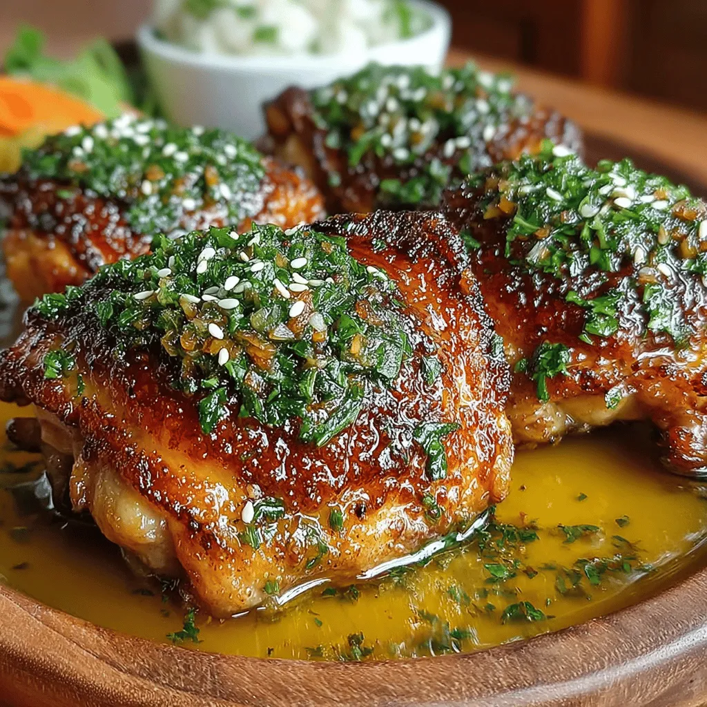 Sweet & Savory Honey Garlic Roasted Chicken Thighs is a dish that beautifully marries contrasting flavors, appealing to those who love a blend of sweetness and savory depth in their meals. The combination of honey’s natural sweetness, the umami punch from soy sauce, and the aromatic qualities of garlic creates a symphony of flavors that tantalize the taste buds. This dish is perfect for weeknight dinners, weekend gatherings, or any occasion where you want to impress without spending all day in the kitchen.