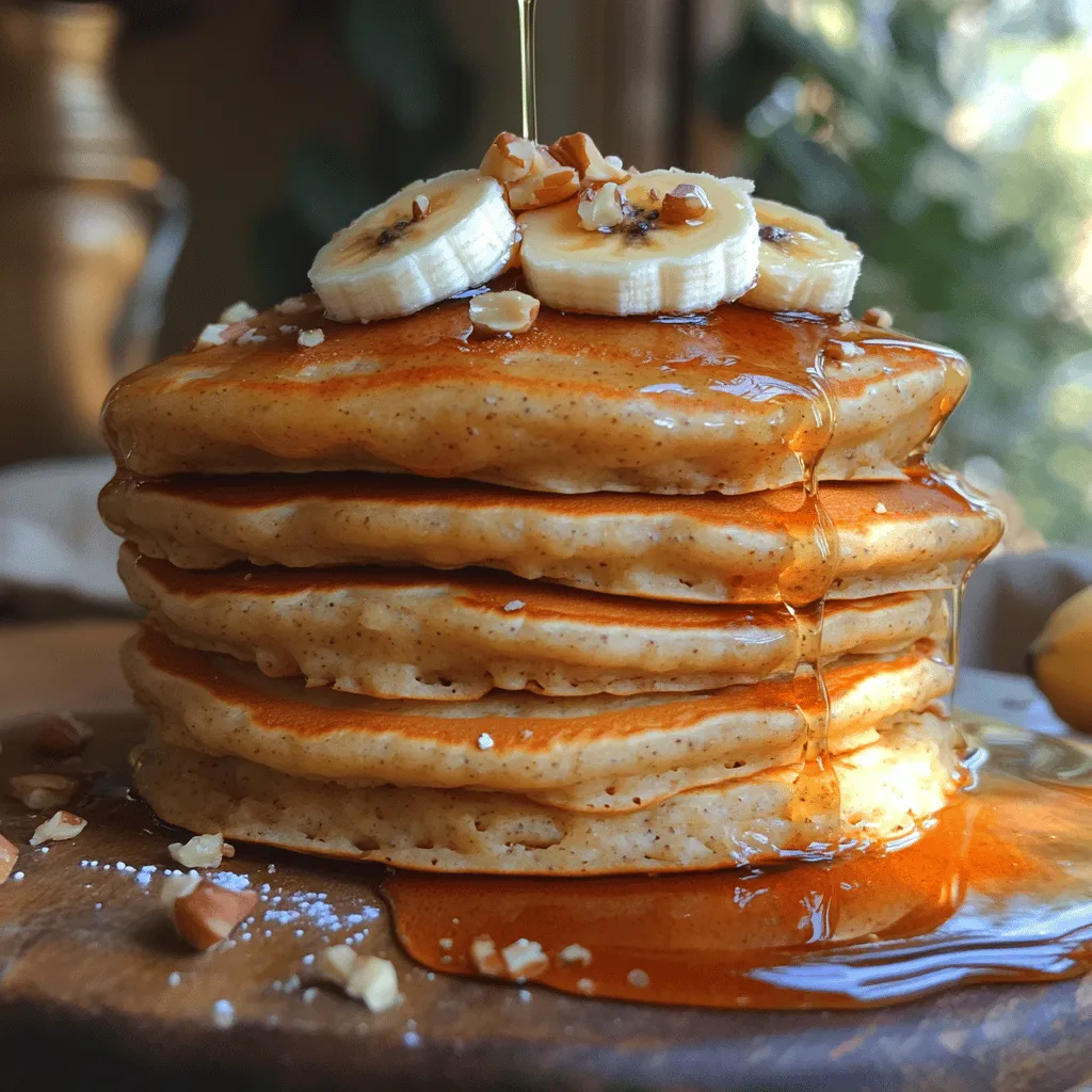 Pancakes have long held a special place in the hearts of breakfast lovers around the world, and the Fluffy Banana Oatmeal Pancakes take this beloved dish to a delicious new level. This recipe blends the natural sweetness of ripe bananas with the wholesome goodness of oatmeal, resulting in a stack of fluffy, satisfying pancakes that are perfect for any meal of the day. Whether you're looking for a cozy weekend brunch or a quick weekday breakfast, these pancakes are sure to please.