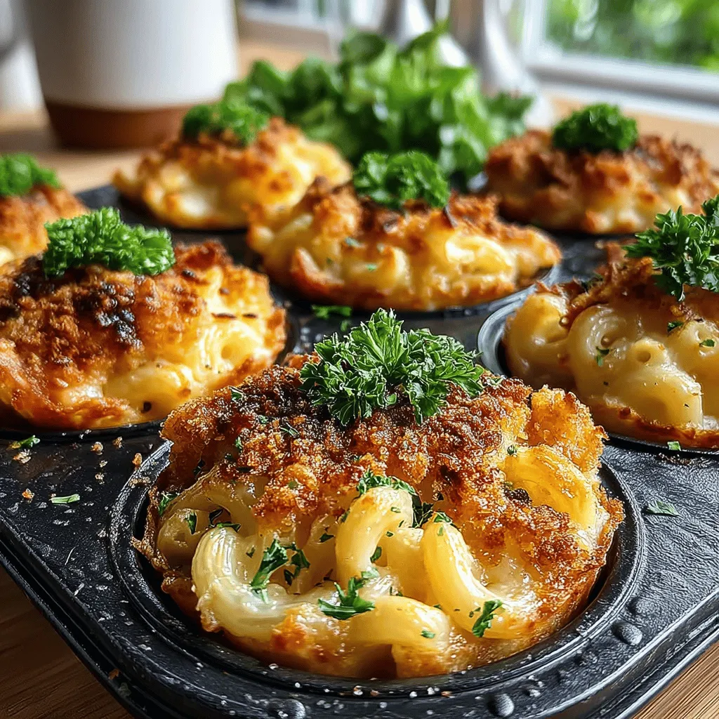 When it comes to comfort food, few dishes evoke the same warm nostalgia as macaroni and cheese. However, the Smoky Gouda Mac and Cheese Bites elevate this beloved classic to new heights, transforming it into a delightful finger food that’s perfect for any social gathering. These savory bites offer a unique combination of creamy, smoky, and cheesy goodness, making them an ideal appetizer for parties, family movie nights, or even as a fun snack for game day. With a crispy topping that contrasts beautifully with the rich interior, these little morsels are sure to impress both guests and family alike.