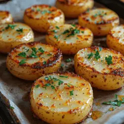 Crispy Parmesan Potato Rounds are the delightful, golden-brown bites that can elevate any meal or gathering. These irresistible potato rounds are not just a side dish; they can also serve as a satisfying appetizer, making them a versatile addition to any dining occasion. With a deliciously crispy exterior, courtesy of a blend of Parmesan cheese and spices, these potato rounds bring a burst of flavor in every bite. In this article, we will explore each step of the recipe while highlighting the ingredients, preparation techniques, and serving suggestions that make these potato rounds simply unforgettable.