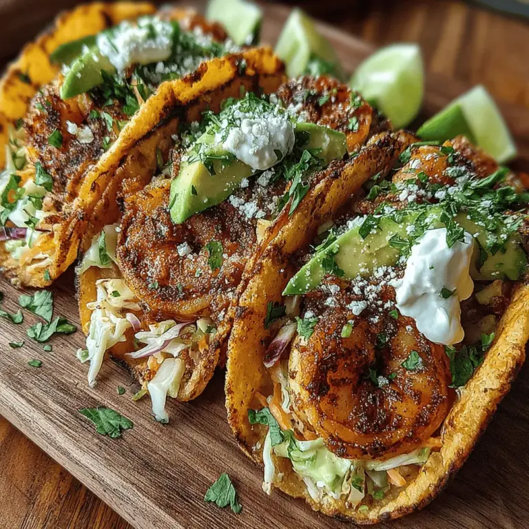 When it comes to vibrant and exciting flavors, Cajun cuisine stands out with its rich history and bold ingredients. This culinary tradition, rooted in the heart of Louisiana, is a celebration of spice and freshness that brings dishes to life. Among the myriad of delicious options, Spicy Cajun Shrimp Tacos have emerged as a delightful fusion that combines the zest of Cajun cooking with the casual appeal of tacos. Ideal for everything from festive gatherings to quick weeknight dinners, these tacos deliver a burst of flavor in every bite, making them a favorite among seafood lovers and spice enthusiasts alike.