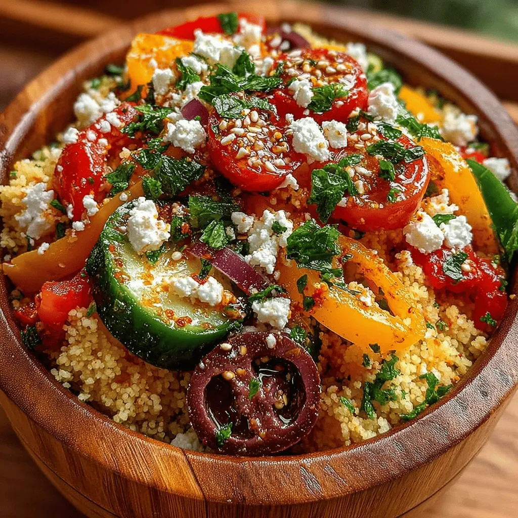 Embark on a culinary journey through the Mediterranean with this Refreshing Mediterranean Couscous Salad. Known for its vibrant flavors and wholesome ingredients, this salad captures the essence of Mediterranean cuisine, making it a delightful option for a variety of occasions. Whether you're seeking a light lunch, a side dish for dinner, or a crowd-pleasing contribution to a potluck, this salad fits the bill perfectly.