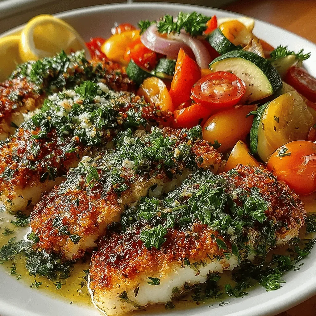 In the world of culinary creations, few dishes embody the spirit of freshness and health quite like the Zesty Lemon Herb Tilapia Feast. This vibrant recipe combines the delicate flavors of tilapia with the zing of fresh herbs and the brightness of citrus, resulting in a meal that is not only delicious but also visually appealing. Perfect for both intimate dinner gatherings and casual weeknight meals, this dish highlights the versatility of tilapia, a fish that has gained popularity among health-conscious eaters and culinary enthusiasts alike.