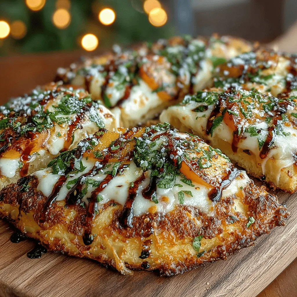 In the realm of culinary delights, the Heavenly Peach Basil Flatbread stands out as a unique and flavorful dish that beautifully marries the sweetness of ripe peaches with the aromatic essence of fresh basil. This delightful flatbread is perfect for sharing at gatherings, serving as an appetizer, or enjoying as a light meal. The combination of sweet, savory, and aromatic flavors creates an irresistible experience for your palate. With a simple preparation process and an enticing mix of ingredients, this recipe is sure to become a favorite in your home. In this article, we will explore the art of creating this delicious flatbread, delving into each ingredient's role, the cooking technique, and serving suggestions to elevate your dining experience.