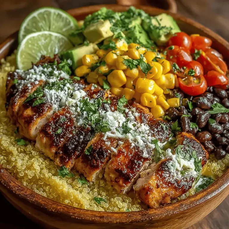 In recent years, quinoa bowls have gained tremendous popularity in the culinary world, becoming a staple in health-conscious kitchens and restaurants alike. These versatile meals combine a variety of ingredients, showcasing vibrant flavors and textures while catering to diverse dietary preferences. The Zesty Chipotle Chicken Quinoa Bowl stands out among the myriad of options, offering a delicious blend of spices, protein, and fresh vegetables that make it a favorite among food enthusiasts.