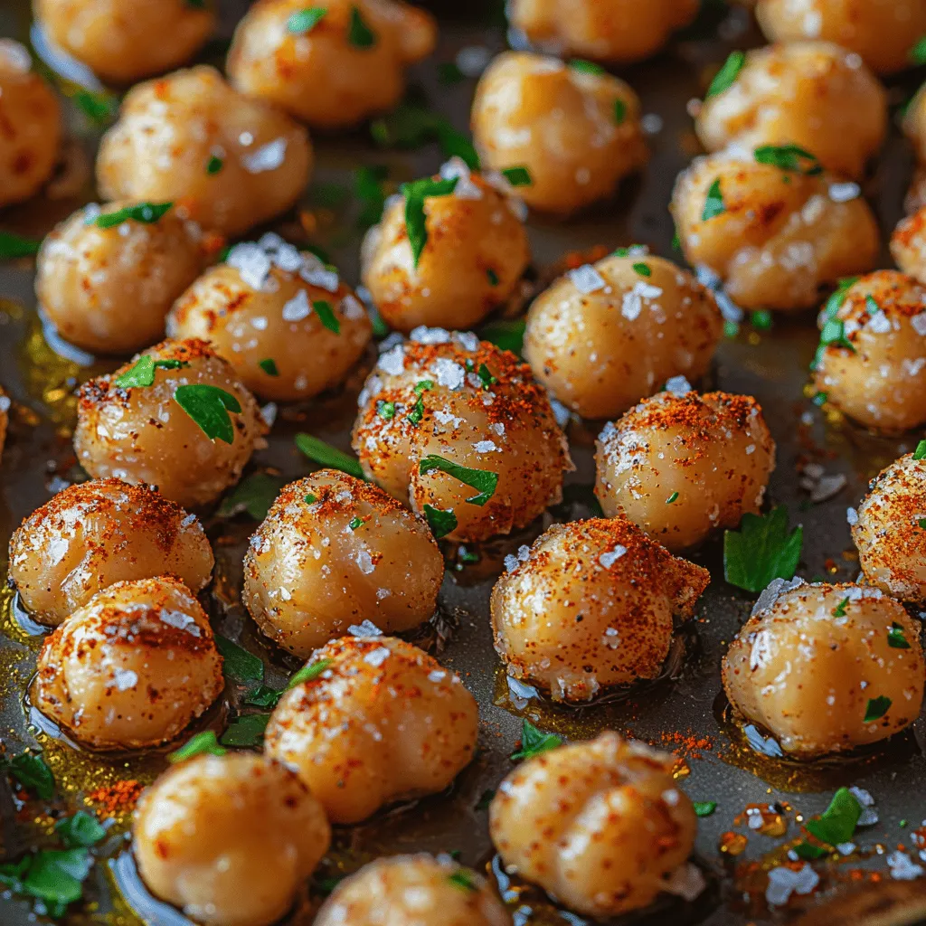 In recent years, chickpeas have surged in popularity, earning their place as a staple in many kitchens around the world. Not only are they versatile, but they also pack a powerful nutritional punch, making them a go-to option for health-conscious eaters. Among the numerous ways to enjoy chickpeas, roasted garlic chickpeas stand out as a particularly flavorful and healthy alternative to traditional snack foods. Whether you're looking for a crunchy treat to satisfy your cravings or a nutritious addition to your meals, this recipe fits the bill perfectly.