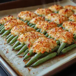 In today’s health-conscious world, the quest for delicious yet nutritious snacks has never been more important. As we seek healthier alternatives to traditional snack foods, Crunchy Parmesan Green Bean Crunchies emerge as a standout option. These delightful bites not only satisfy cravings but also pack a punch of flavor and nutrition, making them an ideal choice for both casual munching and party appetizers.