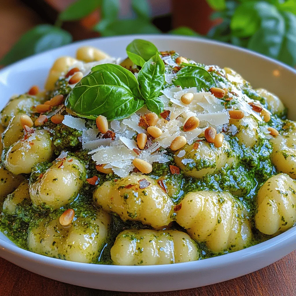 Creamy basil pesto gnocchi is a culinary delight that embodies the essence of Italian comfort food. Its creamy texture paired with the vibrant flavors of fresh basil and rich cheese creates a dish that is both satisfying and indulgent. Gnocchi, which translates to 