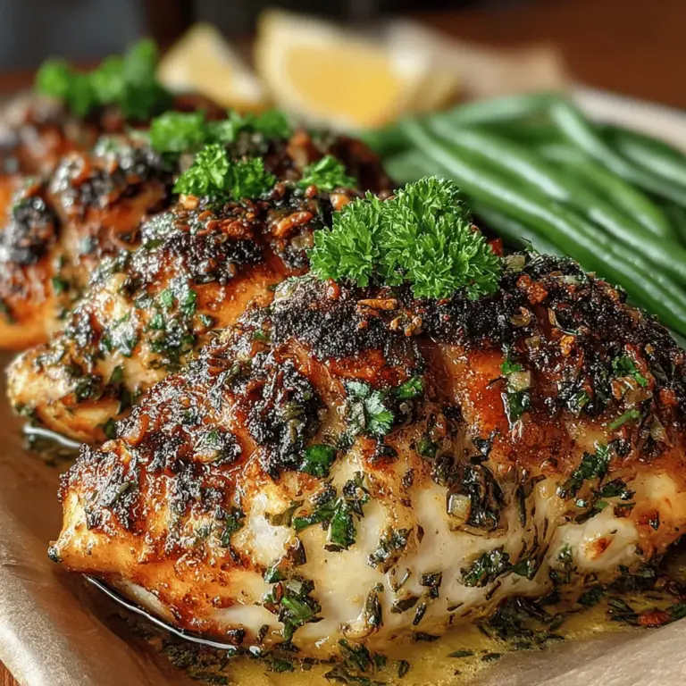 One-pan meals are a culinary favorite for good reason. They combine convenience with flavor retention, allowing all the ingredients to meld together while minimizing cleanup time. The Savory Garlic Herb Chicken and Crisp Green Beans is a prime example of how a one-pan approach can elevate a weeknight dinner. By preparing both the protein and vegetables in the same pan, you can infuse the chicken with the delightful essence of the green beans, creating a harmonious dish that is both visually appealing and satisfying.