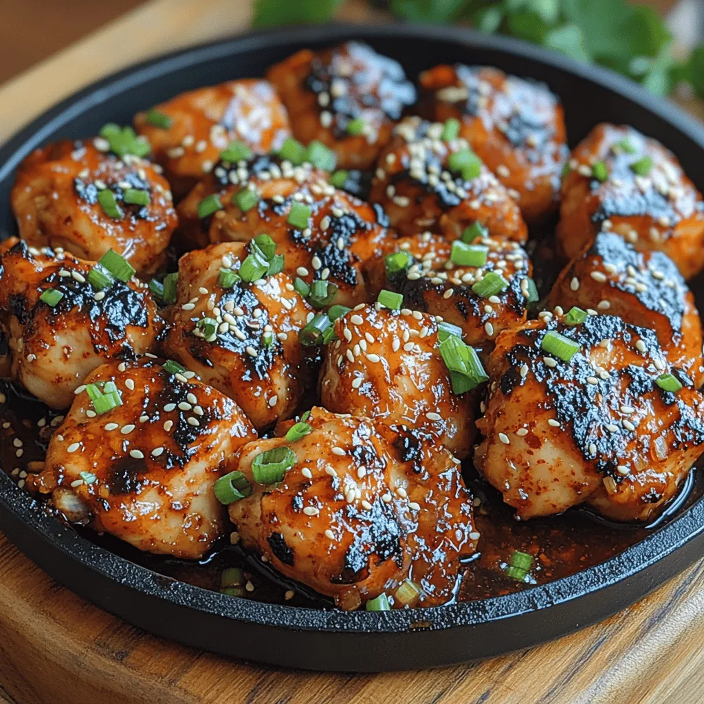 Korean cuisine has surged in popularity over recent years, captivating food enthusiasts around the globe with its unique blend of flavors and vibrant culinary traditions. Known for its harmonious balance of spice, sweetness, and umami, Korean dishes offer a sensory experience that is both comforting and exciting. Among the many delightful offerings of this rich culinary tradition, Spicy Korean BBQ Chicken Bites stand out as an irresistible choice for both appetizers and main courses. These bite-sized pieces of chicken are not only easy to prepare but also deliver an explosion of flavor that satisfies a variety of palates.