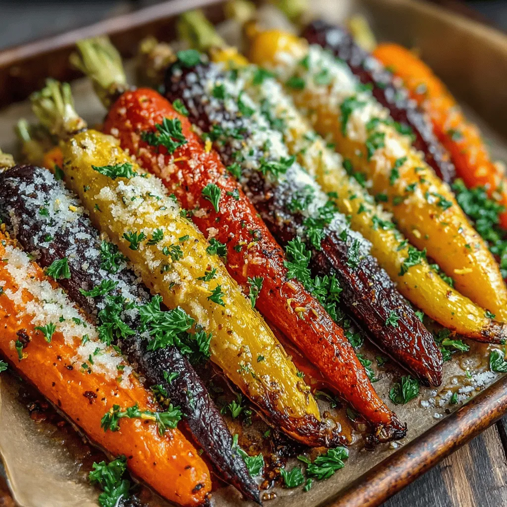 When it comes to elevating your dining experience with a visually stunning and nutritious side dish, Golden Parmesan Roasted Carrot Ribbons stand out as a remarkable choice. This dish transforms ordinary carrots into vibrant ribbons that are not only delightful to the eye but also packed with flavor and health benefits. Carrots are often overlooked in meals, but this recipe proves that they can be both enticing and delicious, making them a perfect addition to any plate.