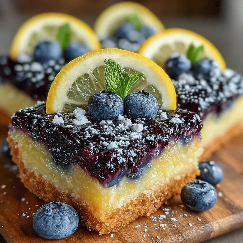If you’re in search of a dessert that perfectly balances sweetness and tanginess, look no further than Zesty Blueberry Lemon Bliss Bars. This delightful treat marries the vibrant flavors of fresh blueberries with the bright zest of lemons, creating a refreshing dessert that is sure to impress. Whether you’re serving them at a summer gathering or simply indulging during a quiet afternoon, these bliss bars can easily transition from a casual snack to a show-stopping dessert.