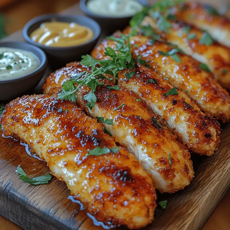Chicken tenders have long held a special place in the hearts (and stomachs) of families across America. Their tender, juicy texture and crispy exterior make them a beloved choice among kids and adults alike. Whether served as a meal or a snack, chicken tenders are versatile enough to be enjoyed at any time of day. But what if you could elevate this classic dish to new heights? Enter crispy ranch chicken tenders, a delightful combination of savory ranch seasoning and crunchy panko breadcrumbs that brings a unique twist to this family favorite.