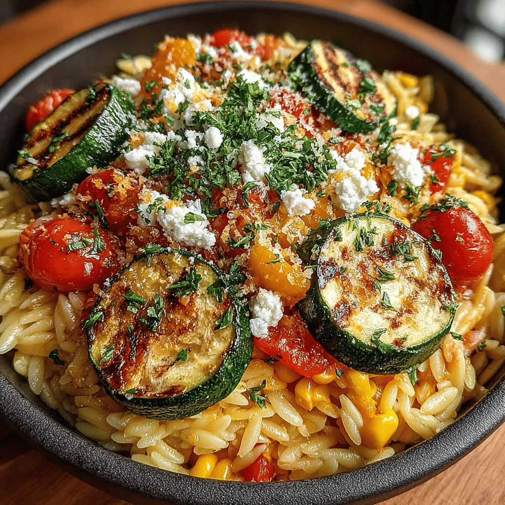 In the realm of culinary delights, few dishes can match the vibrant colors and fresh flavors of the Sunny Herb & Feta Orzo Delight. This recipe embodies the spirit of summer, combining an array of wholesome ingredients that not only please the palate but also nourish the body. Perfect for everything from casual weeknight dinners to festive gatherings, this orzo dish is a celebration of seasonal produce, offering a delightful combination of textures and tastes. In this article, we will delve into the details of this recipe, explore its ingredients, and uncover tips on preparation and serving.