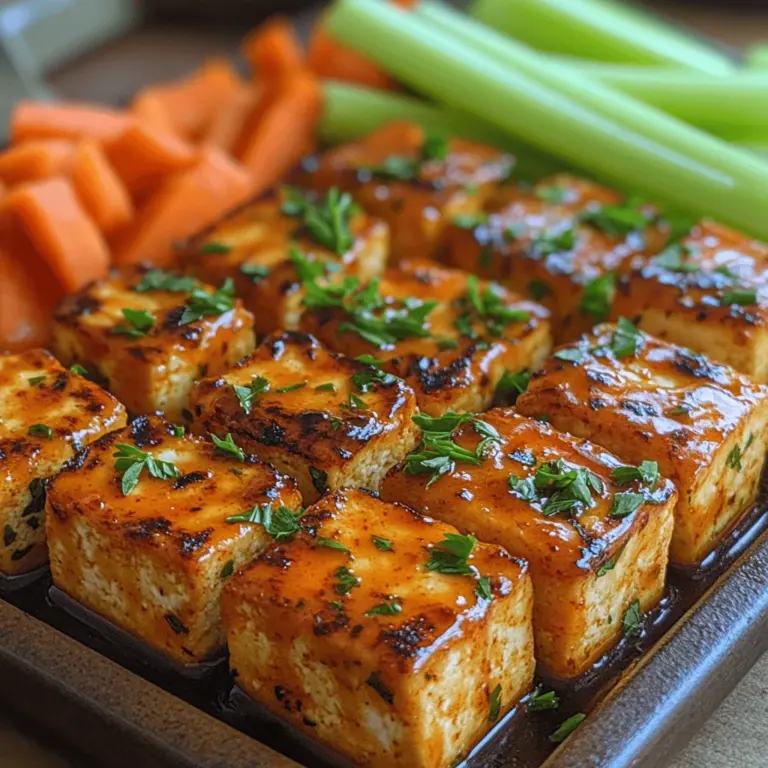 As the world continues to embrace more plant-based diets, the popularity of meat alternatives has surged to unprecedented heights. Whether for health reasons, environmental concerns, or ethical considerations, many individuals are swapping traditional meat dishes for creative plant-based options. Among these alternatives, tofu stands out as a versatile ingredient that can absorb flavors and adapt to various culinary styles. One exciting and delicious way to enjoy tofu is through the recipe for Fiery Buffalo Tofu Bites, a spicy snack or appetizer that is sure to tantalize your taste buds.